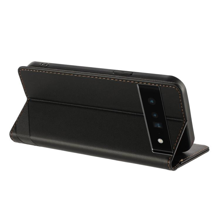 For Google Pixel 6 Pro Embossed Multi-functional Wallet Retro Leather Phone Case