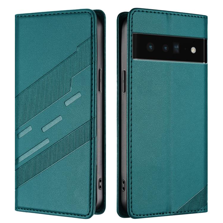 For Google Pixel 6 Pro Embossed Multi-functional Wallet Retro Leather Phone Case
