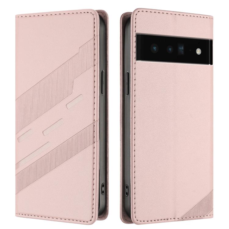 For Google Pixel 6 Pro Embossed Multi-functional Wallet Retro Leather Phone Case