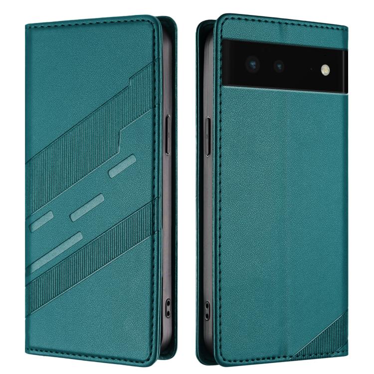 For Google Pixel 6 Embossed Multi-functional Wallet Retro Leather Phone Case