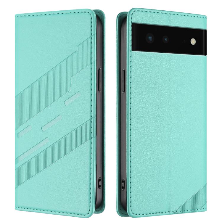 For Google Pixel 6 Embossed Multi-functional Wallet Retro Leather Phone Case