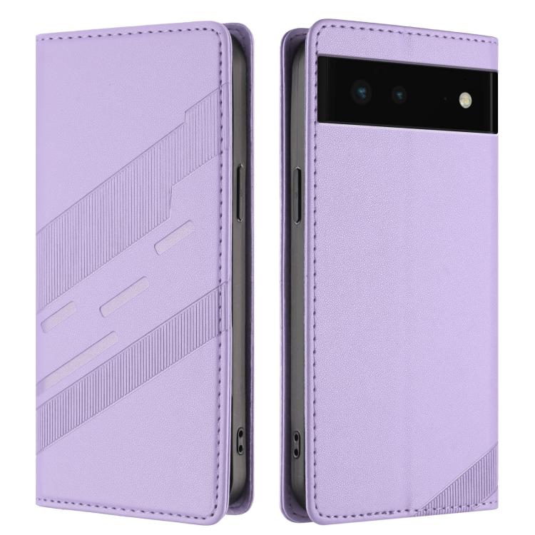 For Google Pixel 6 Embossed Multi-functional Wallet Retro Leather Phone Case