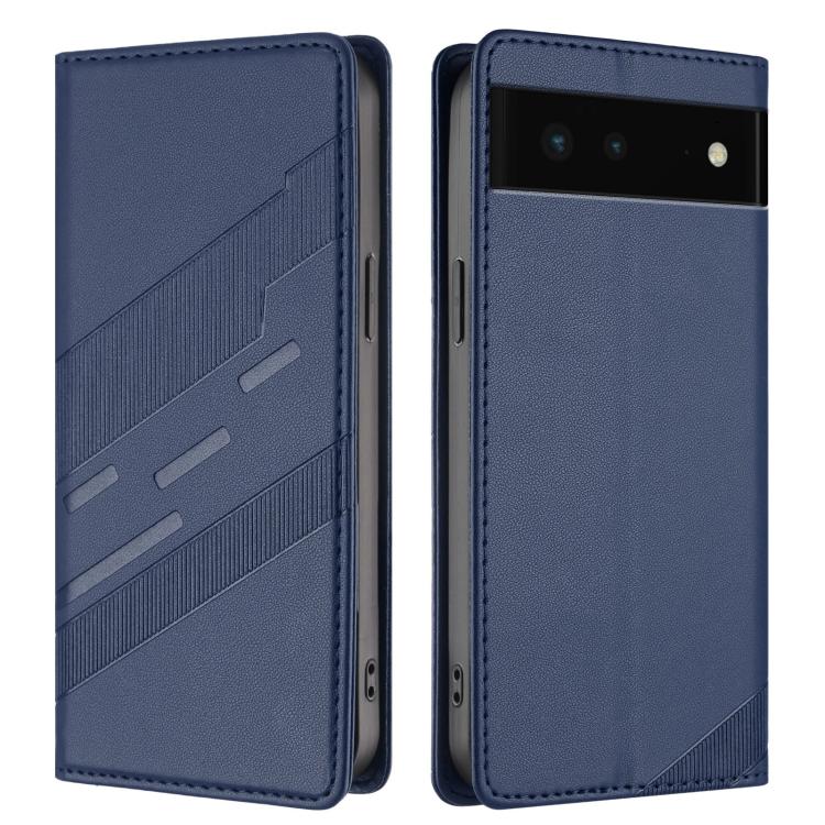 For Google Pixel 6 Embossed Multi-functional Wallet Retro Leather Phone Case