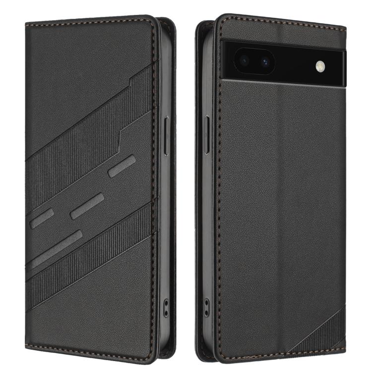 For Google Pixel 6a Embossed Multi-functional Wallet Retro Leather Phone Case