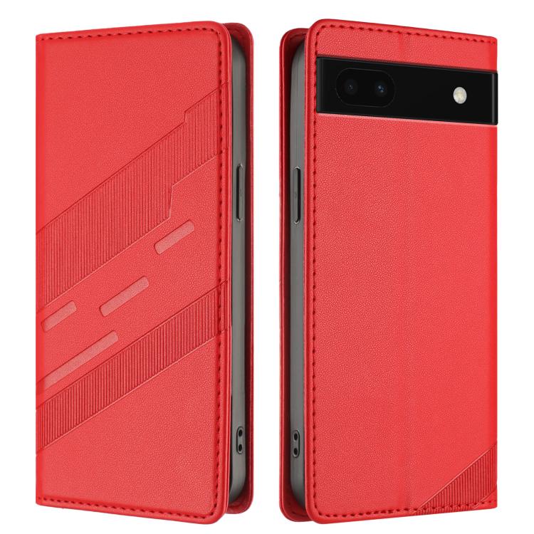For Google Pixel 6a Embossed Multi-functional Wallet Retro Leather Phone Case