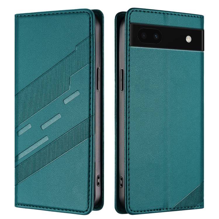 For Google Pixel 6a Embossed Multi-functional Wallet Retro Leather Phone Case