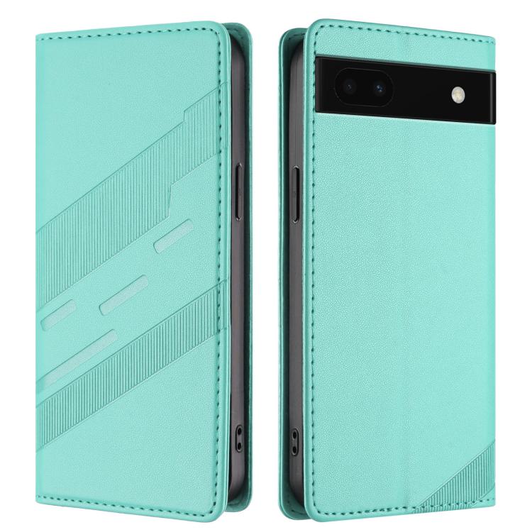 For Google Pixel 6a Embossed Multi-functional Wallet Retro Leather Phone Case
