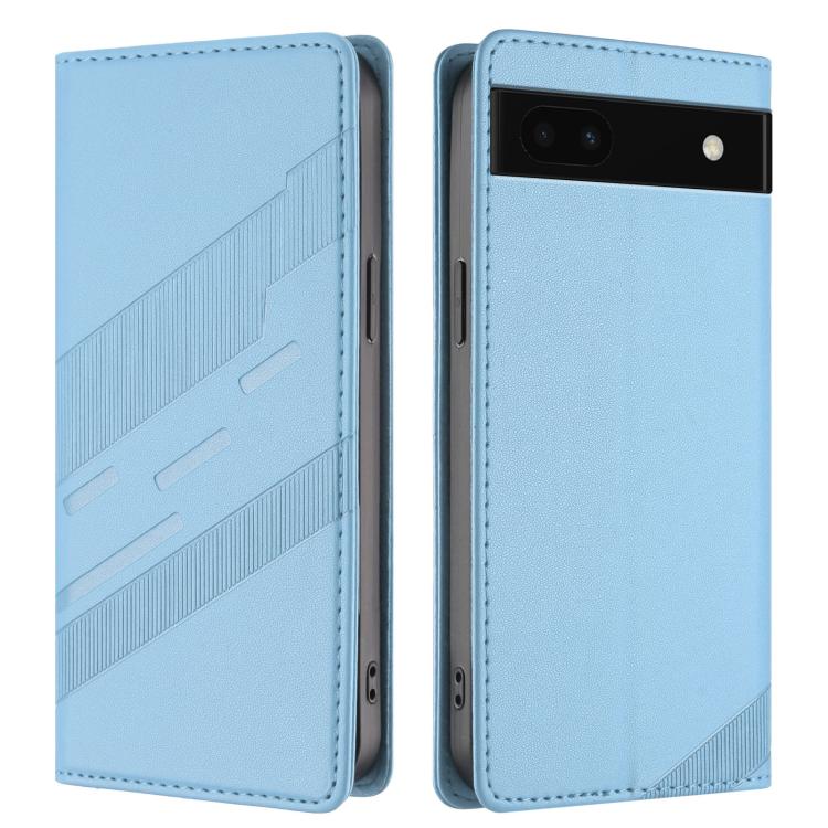 For Google Pixel 6a Embossed Multi-functional Wallet Retro Leather Phone Case
