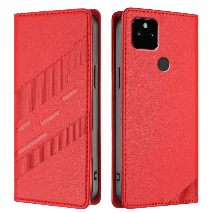 For Google Pixel 5a 5G Embossed Multi-functional Wallet Retro Leather Phone Case
