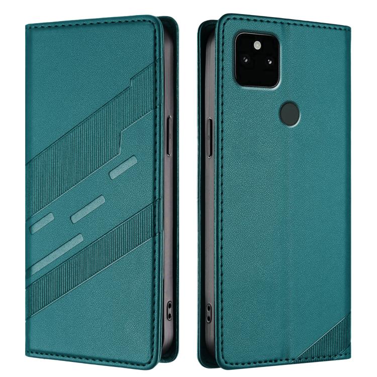 For Google Pixel 5a 5G Embossed Multi-functional Wallet Retro Leather Phone Case