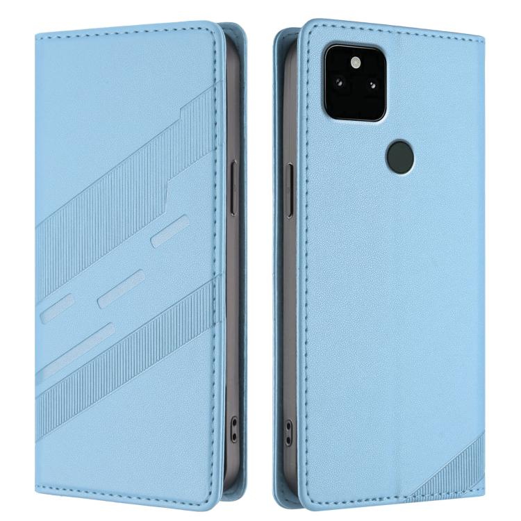 For Google Pixel 5a 5G Embossed Multi-functional Wallet Retro Leather Phone Case
