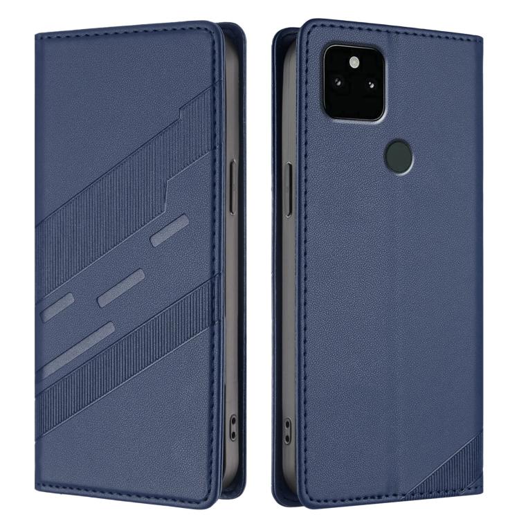 For Google Pixel 5a 5G Embossed Multi-functional Wallet Retro Leather Phone Case