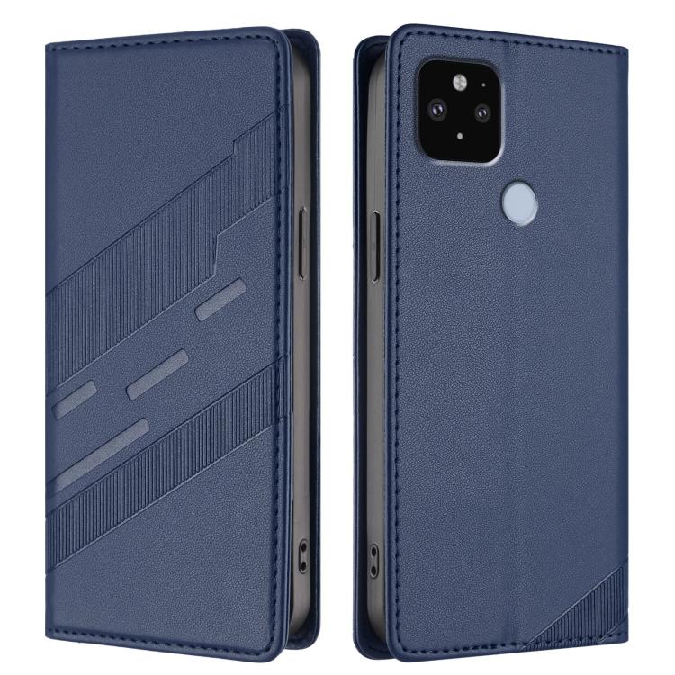 For Google Pixel 4a 5G / 5 XL Embossed Multi-functional Wallet Retro Leather Phone Case