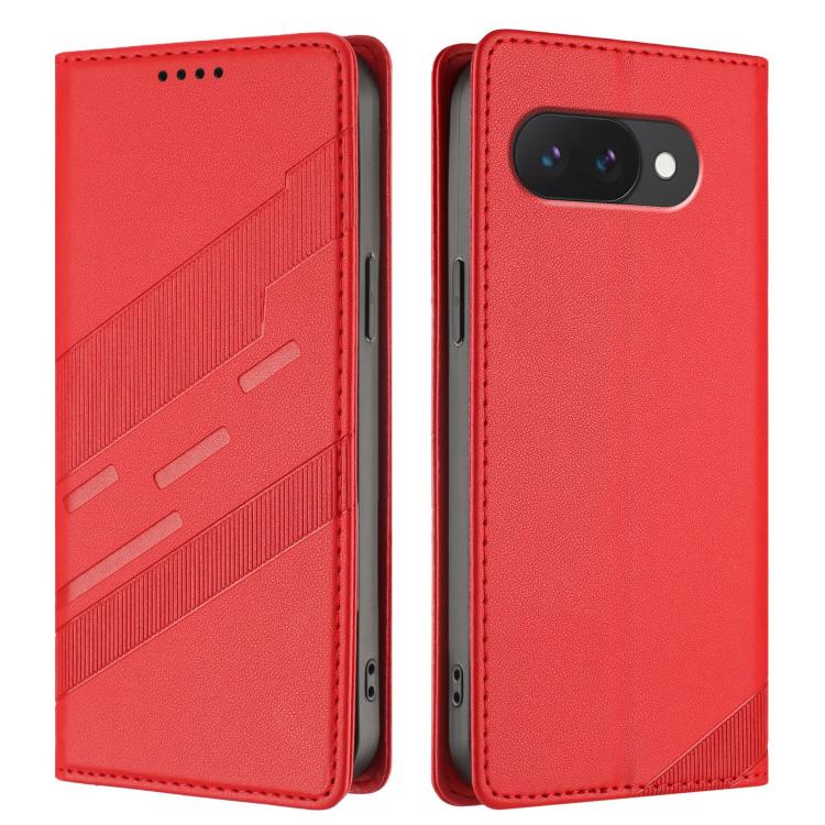 For Google Pixel 10a Embossed Multi-functional Wallet Retro Leather Phone Case