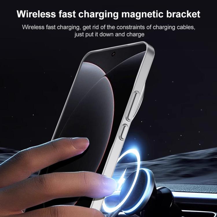 For Xiaomi 15 Ultra Feather Metal Lens Holder MagSafe Skin Feel Phone Case