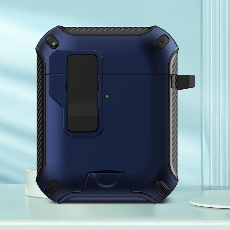 For AirPods 2 / 1 Wireless Bluetooth Earphones MagSafe Holder Protective Case
