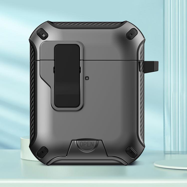 For AirPods 2 / 1 Wireless Bluetooth Earphones MagSafe Holder Protective Case