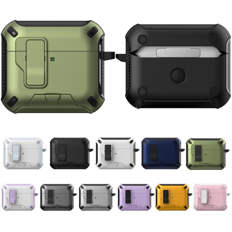 For AirPods Pro Wireless Bluetooth Earphones MagSafe Holder Protective Case