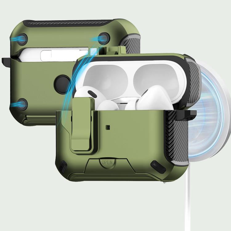 For AirPods 2 / 1 Wireless Bluetooth Earphones MagSafe Holder Protective Case