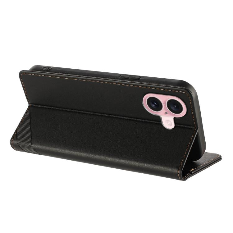 For iPhone 16 Embossed Multi-functional Wallet Retro Leather Phone Case