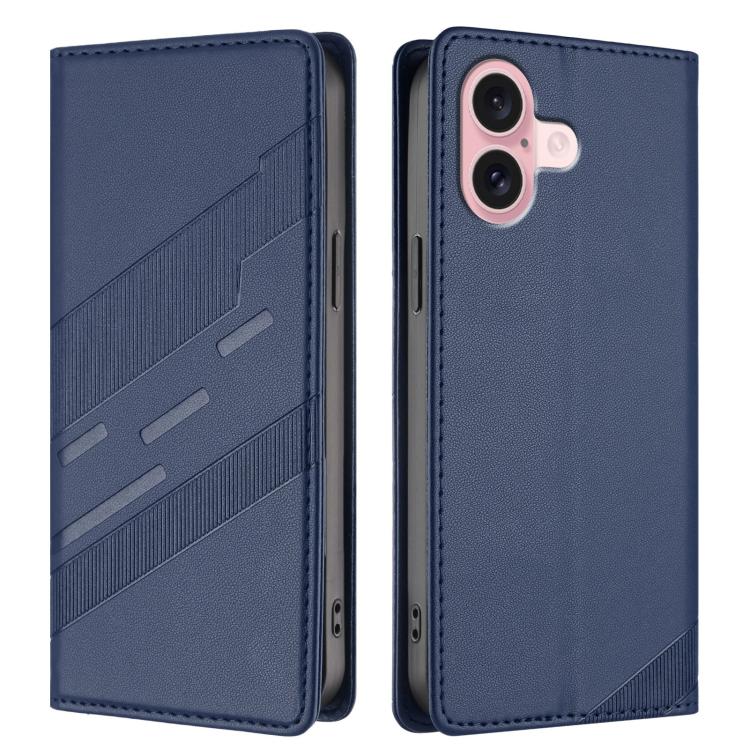 For iPhone 16 Embossed Multi-functional Wallet Retro Leather Phone Case