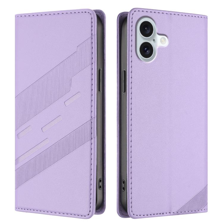 For iPhone 16 Plus Embossed Multi-functional Wallet Retro Leather Phone Case