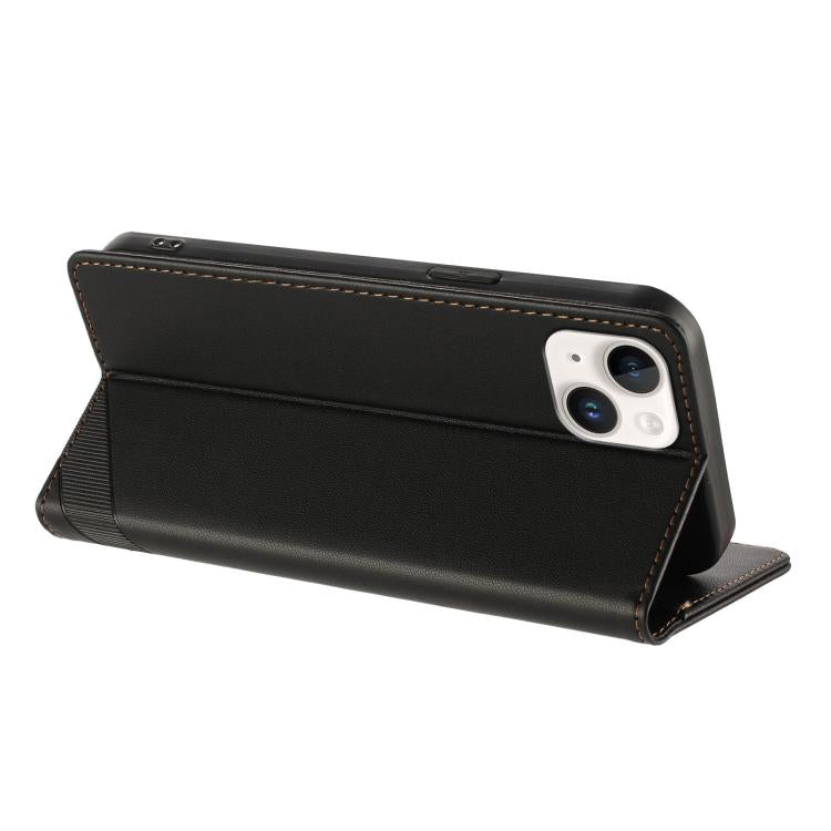 For iPhone 14 Plus Embossed Multi-functional Wallet Retro Leather Phone Case