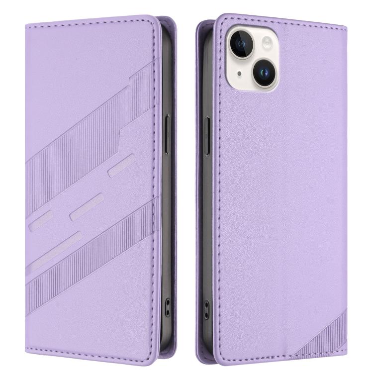 For iPhone 14 Plus Embossed Multi-functional Wallet Retro Leather Phone Case