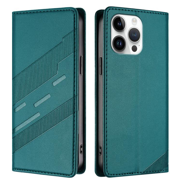 For iPhone 14 Pro Max Embossed Multi-functional Wallet Retro Leather Phone Case