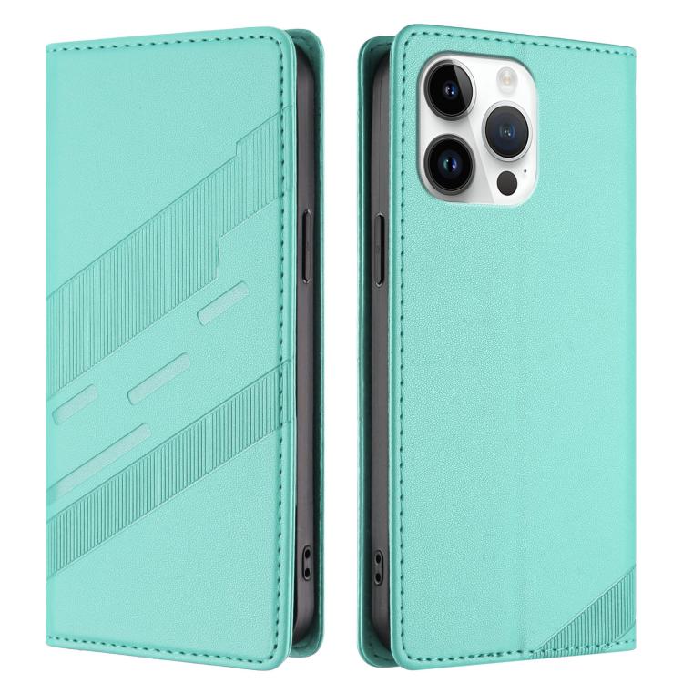 For iPhone 14 Pro Max Embossed Multi-functional Wallet Retro Leather Phone Case