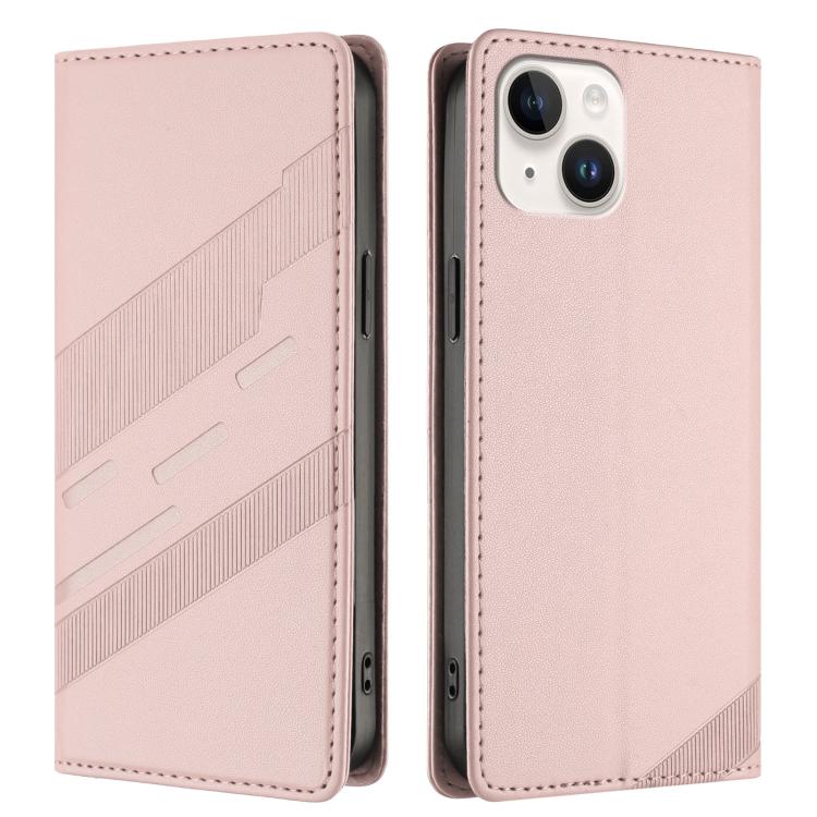 For iPhone 13 mini Embossed Multi-functional Wallet Retro Leather Phone Case