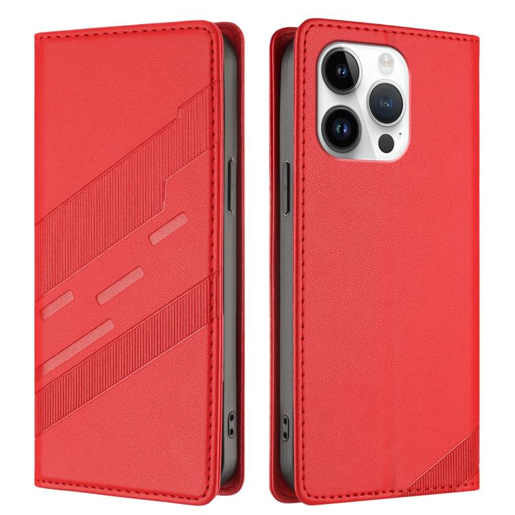For iPhone 13 Pro Embossed Multi-functional Wallet Retro Leather Phone Case