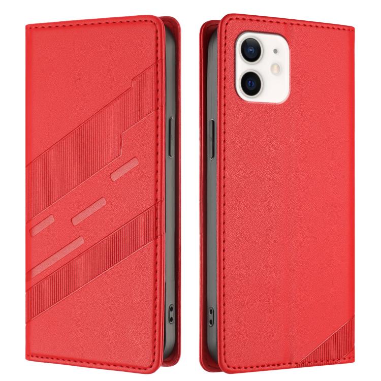 For iPhone 12 / 12 Pro Embossed Multi-functional Wallet Retro Leather Phone Case