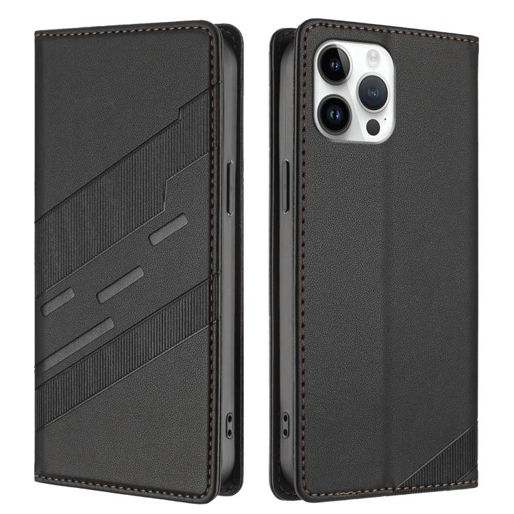 For iPhone 12 Pro Max Embossed Multi-functional Wallet Retro Leather Phone Case