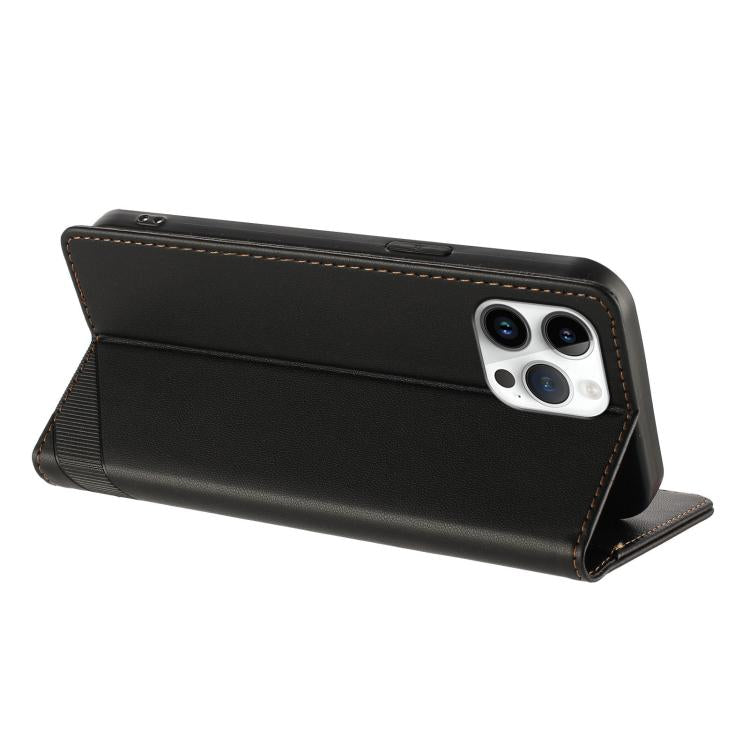 For iPhone 12 Pro Max Embossed Multi-functional Wallet Retro Leather Phone Case