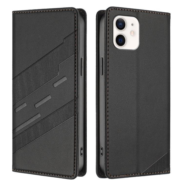 For iPhone 11 Embossed Multi-functional Wallet Retro Leather Phone Case