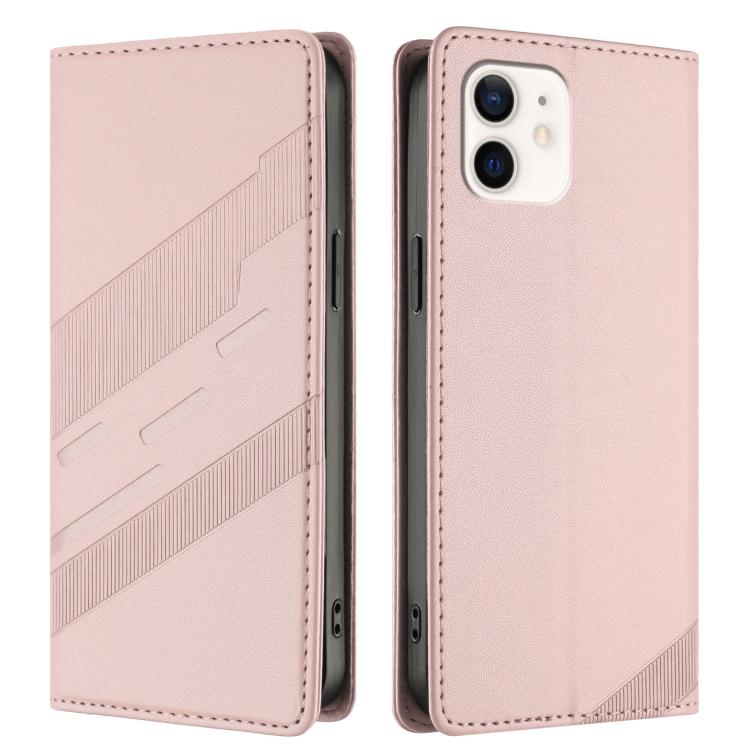 For iPhone 11 Embossed Multi-functional Wallet Retro Leather Phone Case