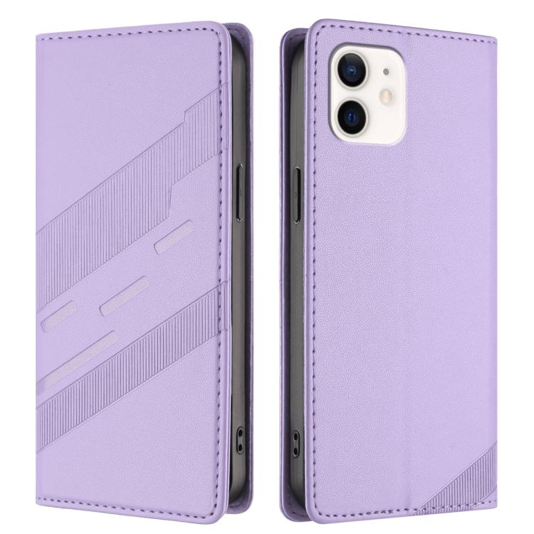 For iPhone 11 Embossed Multi-functional Wallet Retro Leather Phone Case