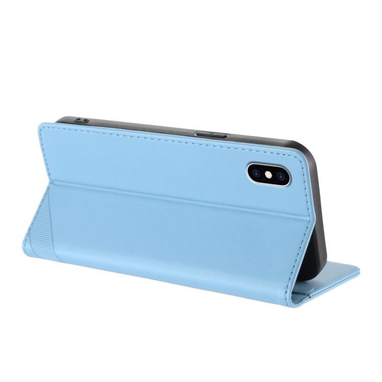 For iPhone XS Max Embossed Multi-functional Wallet Retro Leather Phone Case