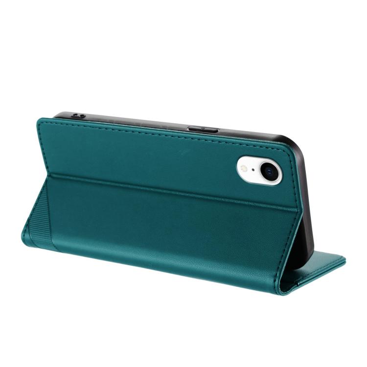 For iPhone XR Embossed Multi-functional Wallet Retro Leather Phone Case