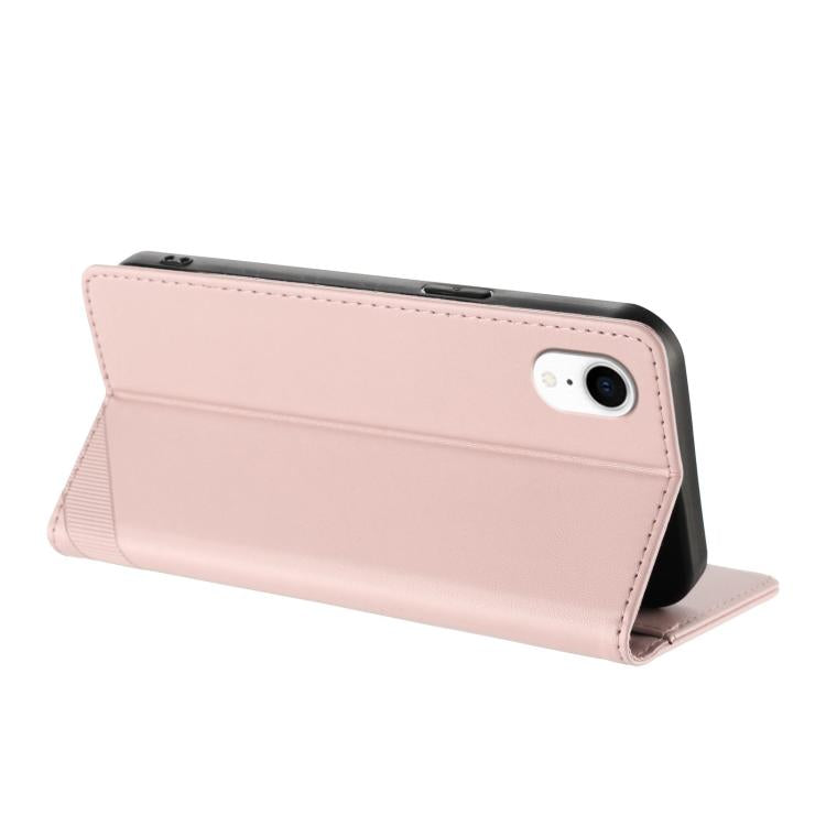 For iPhone XR Embossed Multi-functional Wallet Retro Leather Phone Case
