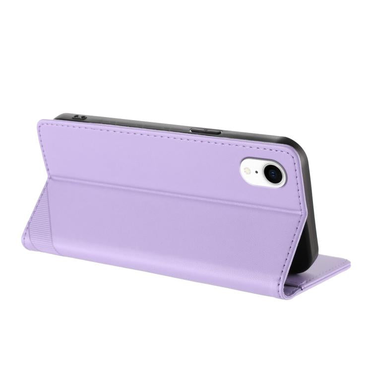 For iPhone XR Embossed Multi-functional Wallet Retro Leather Phone Case