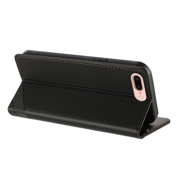 For iPhone 8 Plus / 7 Plus Embossed Multi-functional Wallet Retro Leather Phone Case