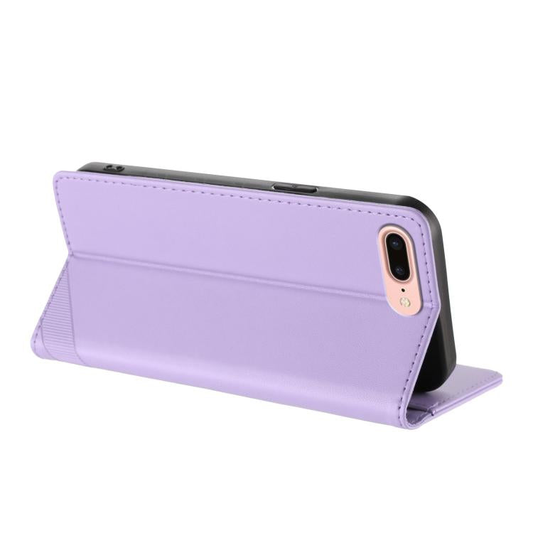 For iPhone 8 Plus / 7 Plus Embossed Multi-functional Wallet Retro Leather Phone Case