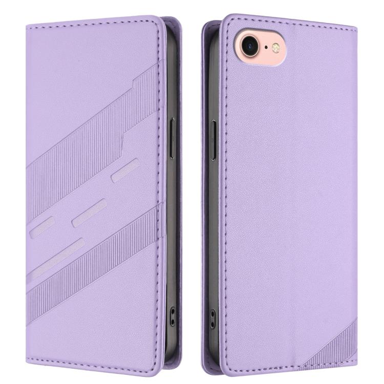 For iPhone SE 2022 / 2020 / 8 / 7 Embossed Multi-functional Wallet Retro Leather Phone Case
