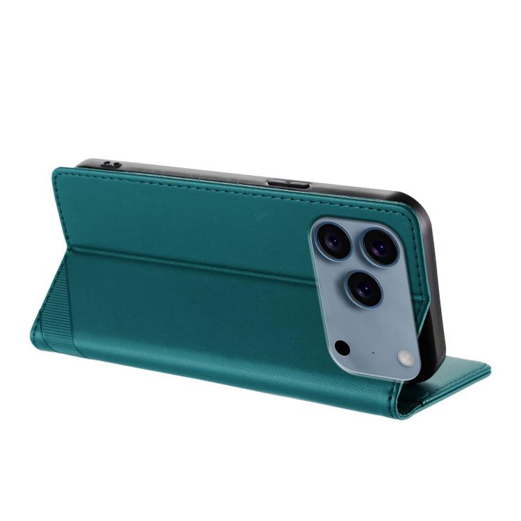 For iPhone 17 Pro Max Embossed Multi-functional Wallet Retro Leather Phone Case