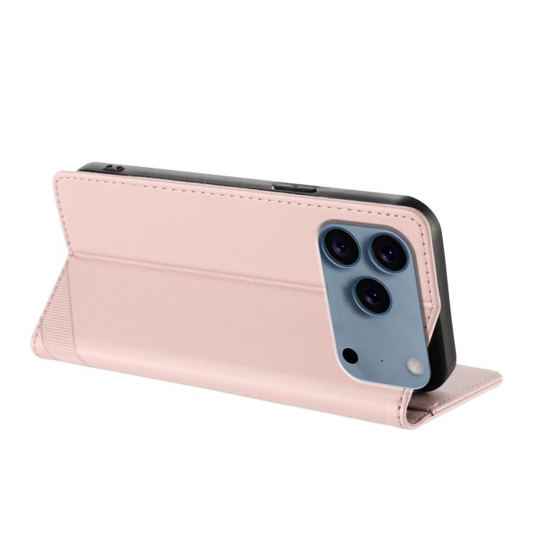 For iPhone 17 Pro Max Embossed Multi-functional Wallet Retro Leather Phone Case