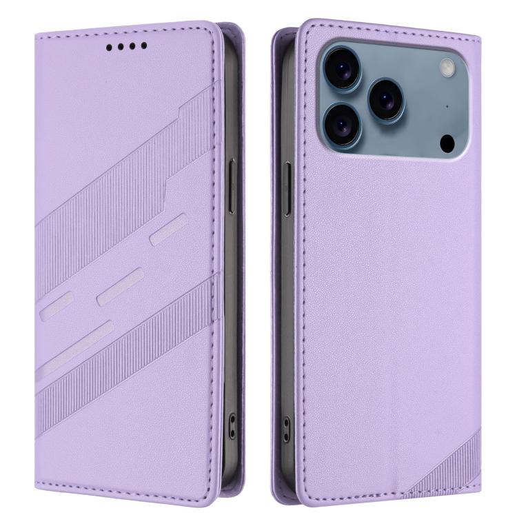 For iPhone 17 Pro Embossed Multi-functional Wallet Retro Leather Phone Case
