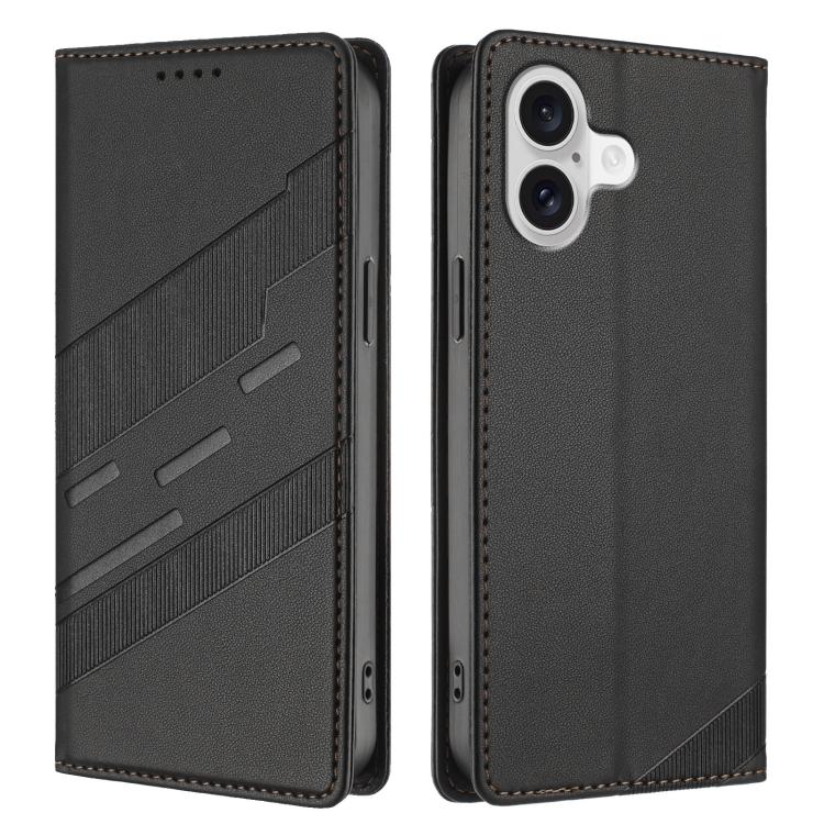 For iPhone 17 Embossed Multi-functional Wallet Retro Leather Phone Case