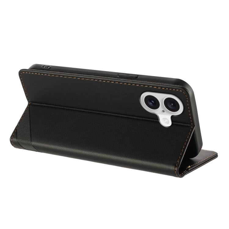 For iPhone 17 Embossed Multi-functional Wallet Retro Leather Phone Case